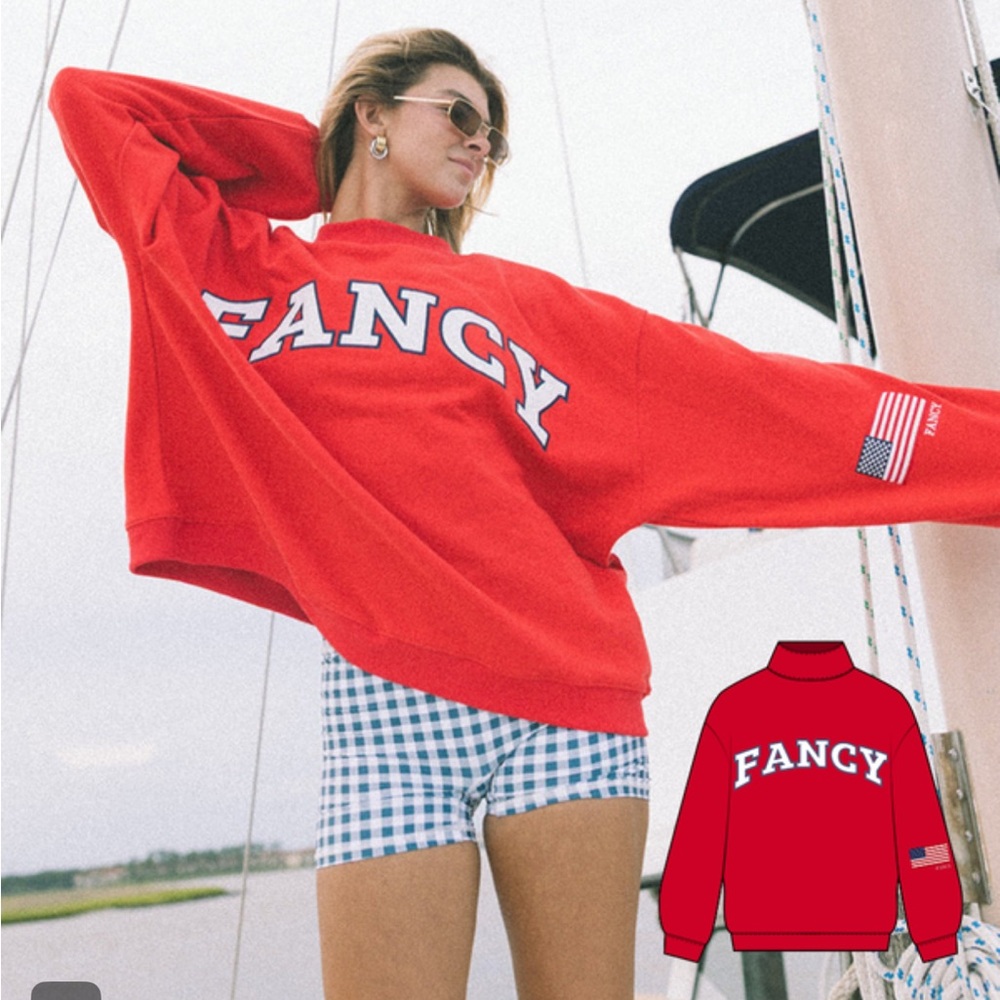 fancy d american mockneck